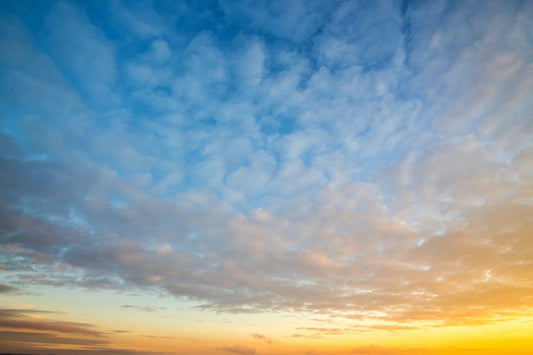 Sustainable living for families beautiful cloud formation in sky