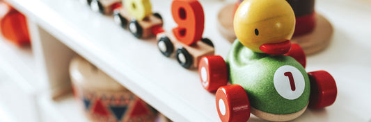 Ducks on a Train for How to Price Used Toys for Sale Blog Post