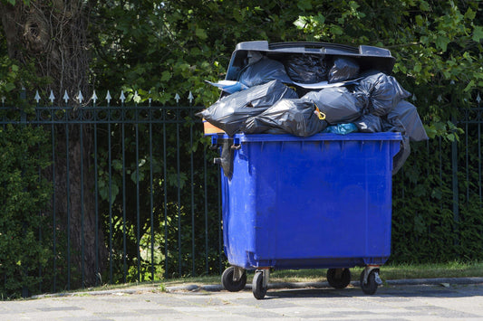 Large Blue Recycling Bin - Rethinking Recycling