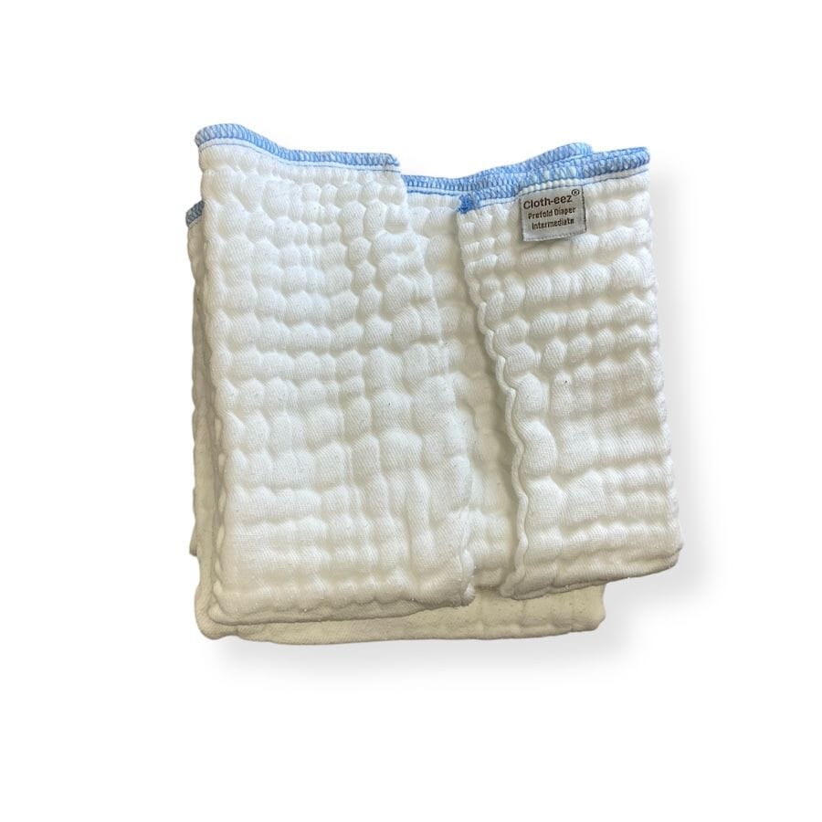 1 Dozen Cloth-eez Prefold Diapers - Intermediate Diapering