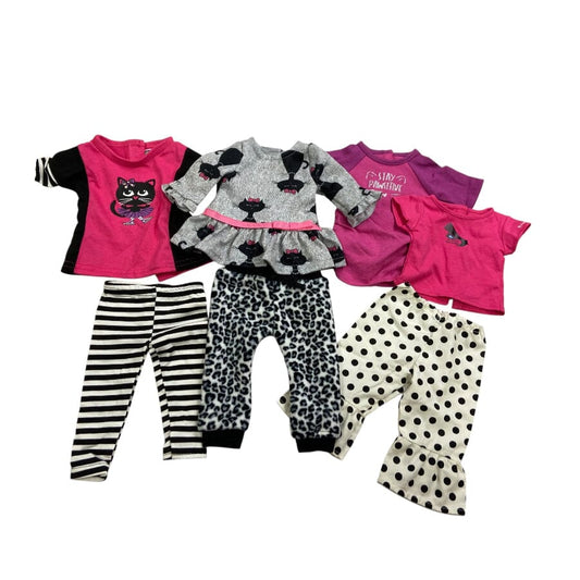 18" Doll Clothing Bundle - Pink Toys