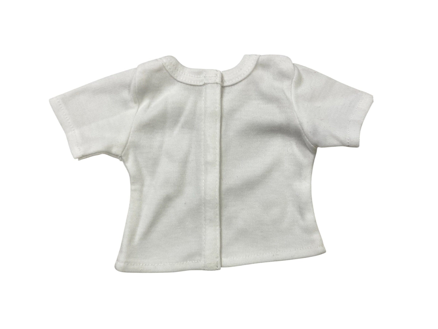 18" Doll White Shirts 5 Pack Toys