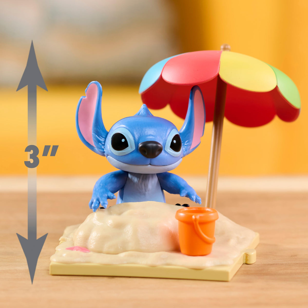 Just Play Disney Stitch Live-Action Movie Time 3-inch Figure 46109