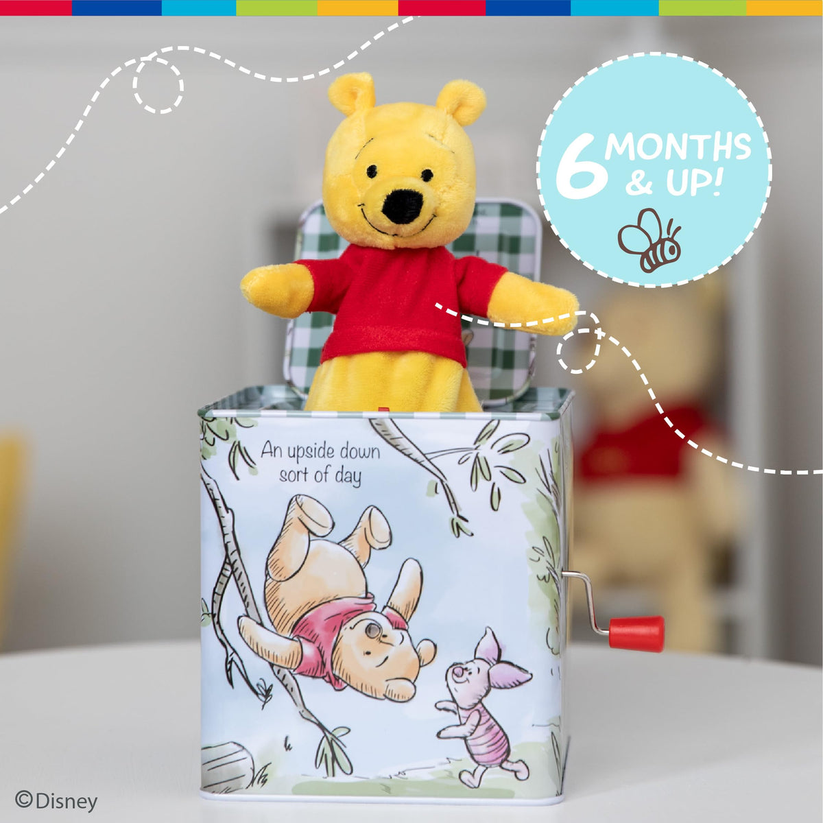Kids Preferred Disney Baby Winnie the Pooh Jack-in-the-Box