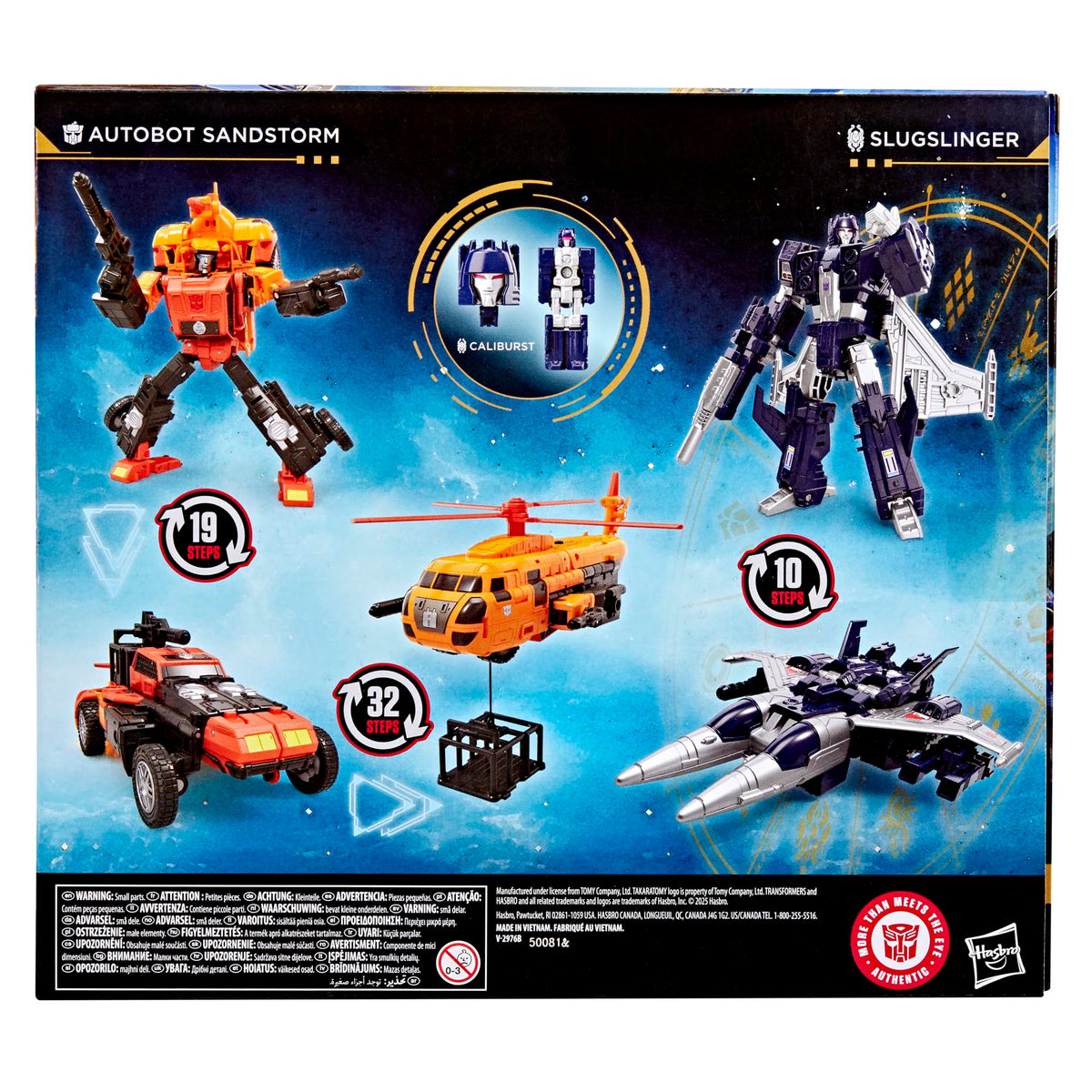 Transformers Age of the Primes Sandstorm & Slugslinger 2-Pack G1380