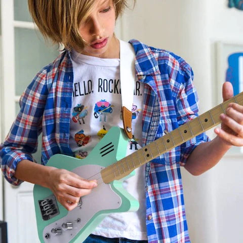 Loog kids guitar_Loog Pro electric Green