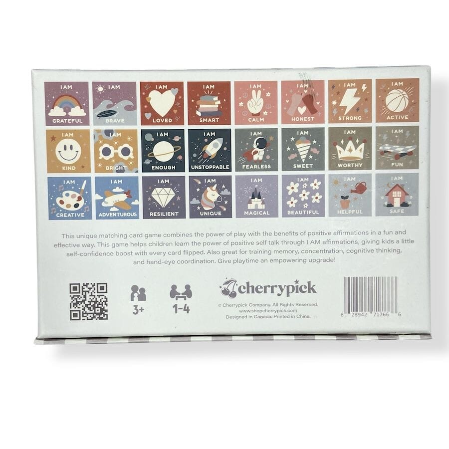 Affirmations for Kids Matching Game Toys & Games