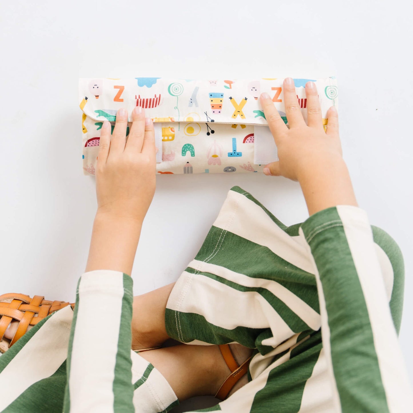 Alphabet Learning Toy: Montessori Letters Matching Game Playmat
