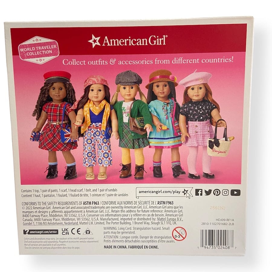 American Girl - American Girl World Traveler in Morocco Outfit