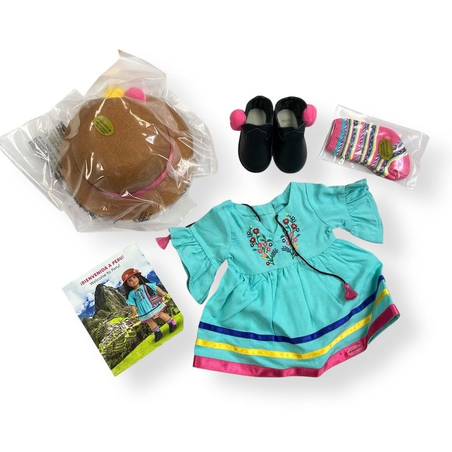 American Girl World Traveler Peru Bundle Dolls