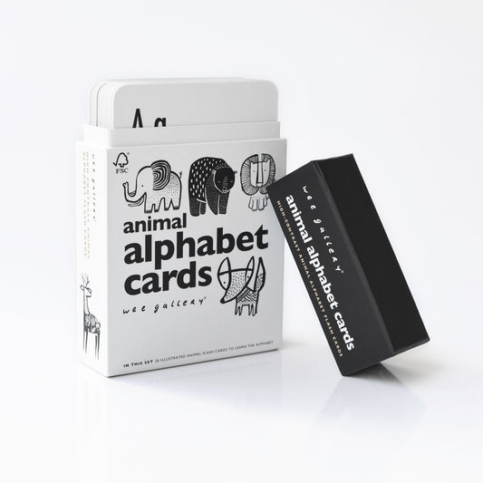 Wee Gallery - Animal High Contrast Alphabet Cards
