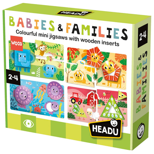 Babies & Families Jigsaw Puzzle - Educational Toy for Toddlers Puzzles