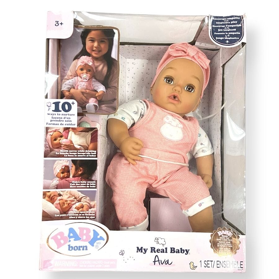 BabyBorn My Real Baby Doll Ava Toys