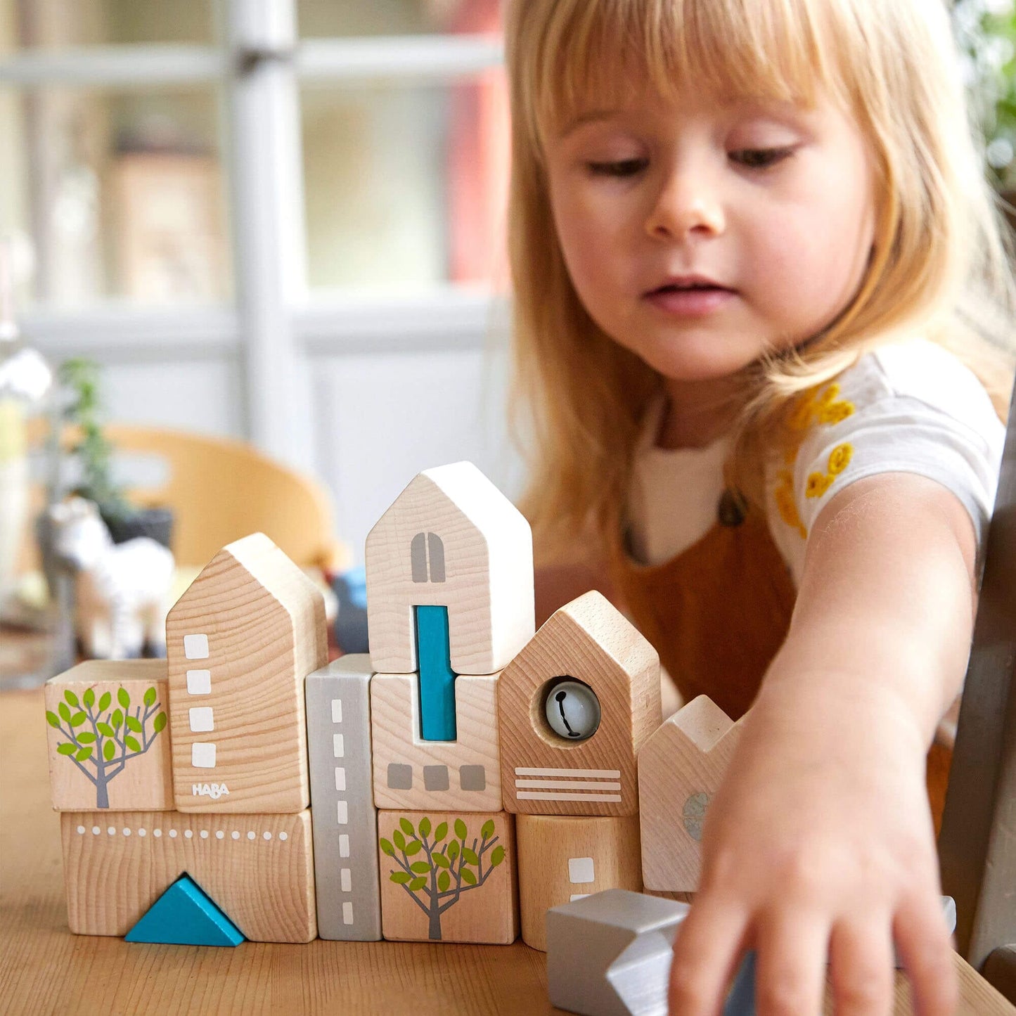 Bad Rodach 18 Piece Wooden Building Blocks Architectural Blocks