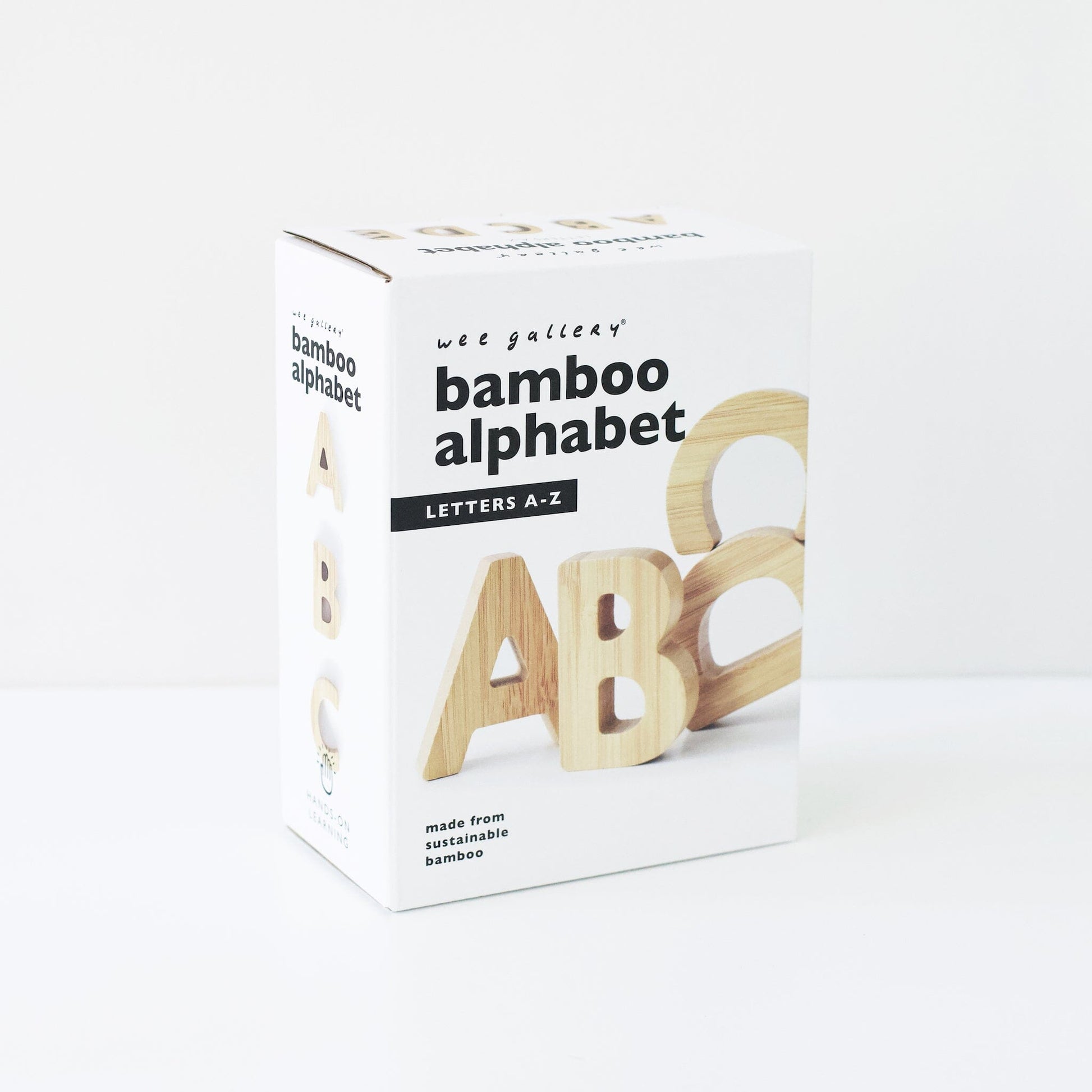 Bamboo Alphabet Wood + Bamboo Toys