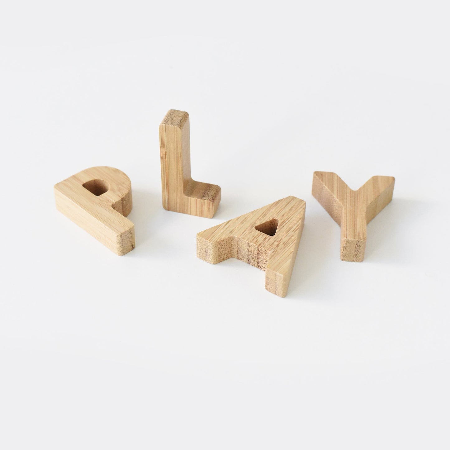 Bamboo Alphabet Wood + Bamboo Toys