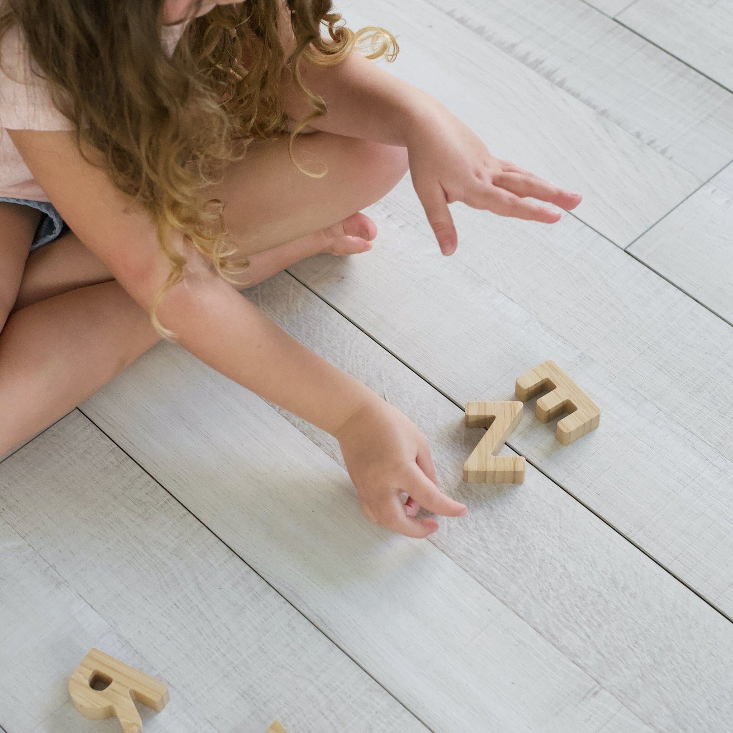 Bamboo Alphabet Wood + Bamboo Toys