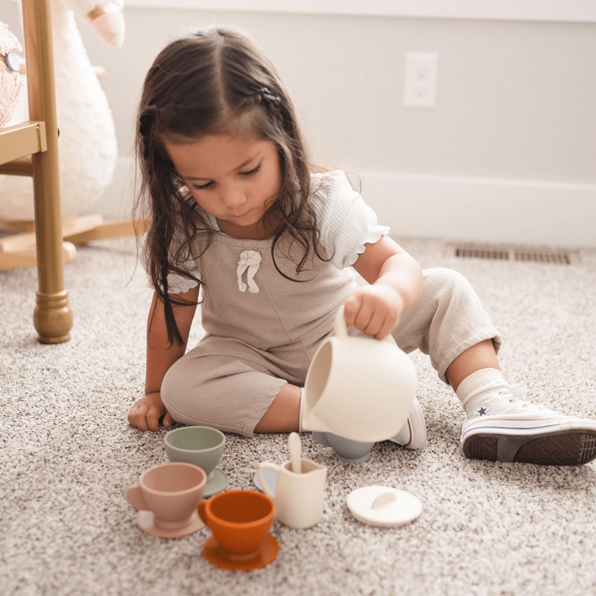 Bug + Bean Silicone Tea Set toys