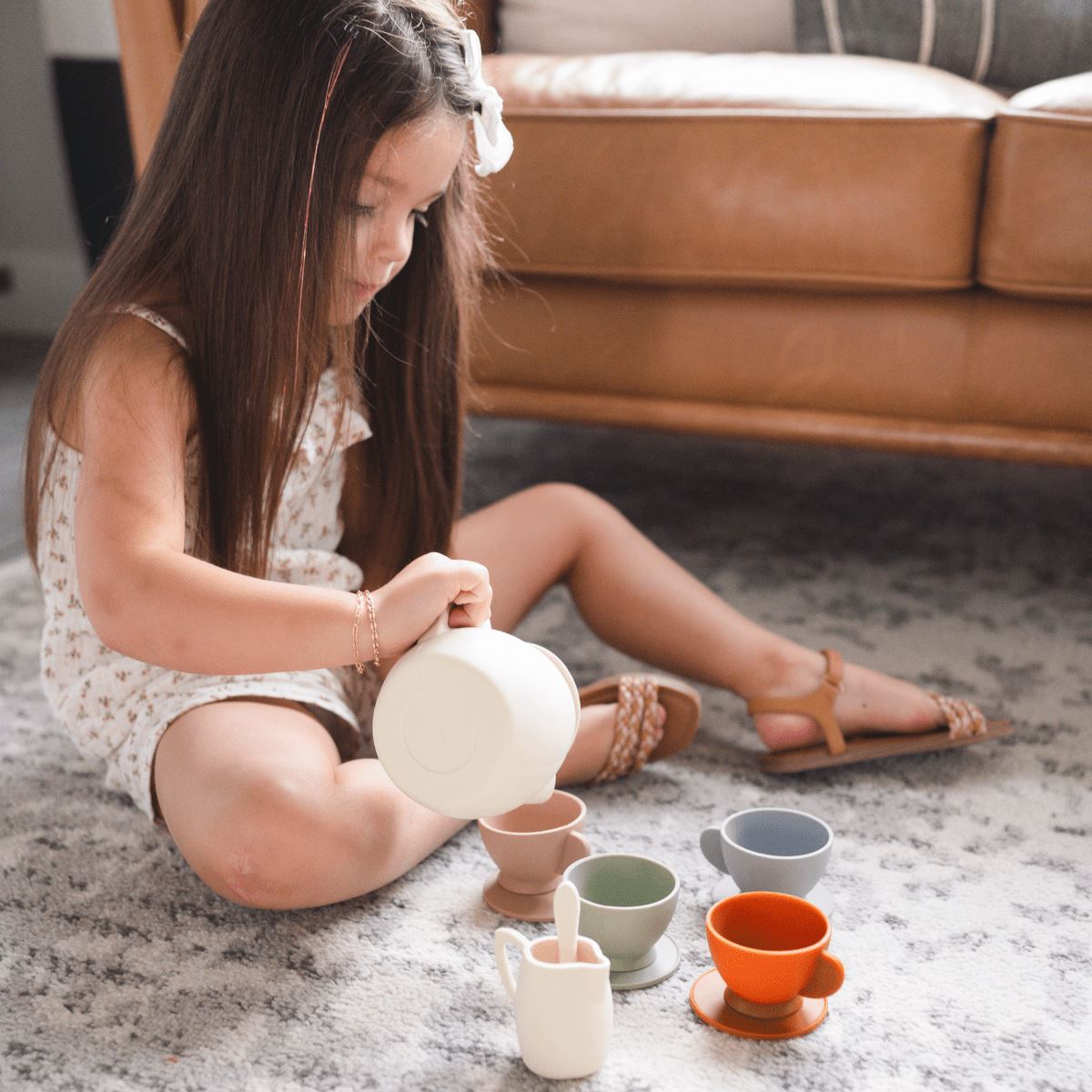 Bug + Bean Silicone Tea Set toys