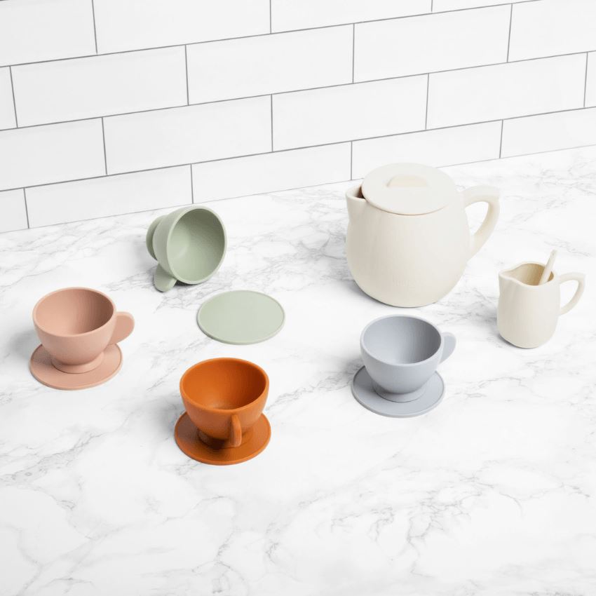 Bug + Bean Silicone Tea Set toys