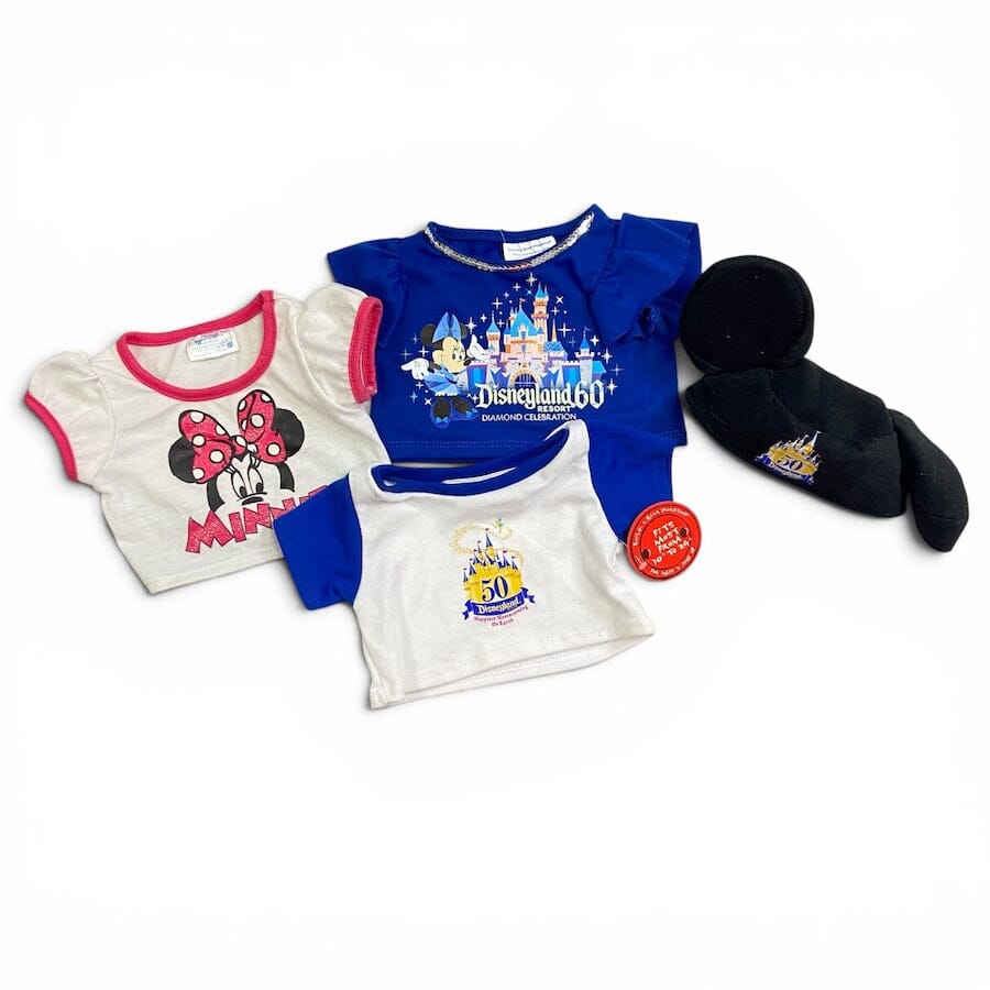 Build A Bear Disney Anniversary Bundle Toys