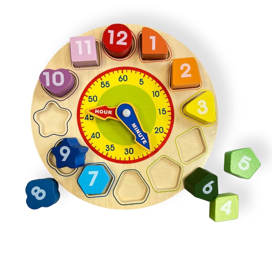 Build A Clock Time Kids Toys