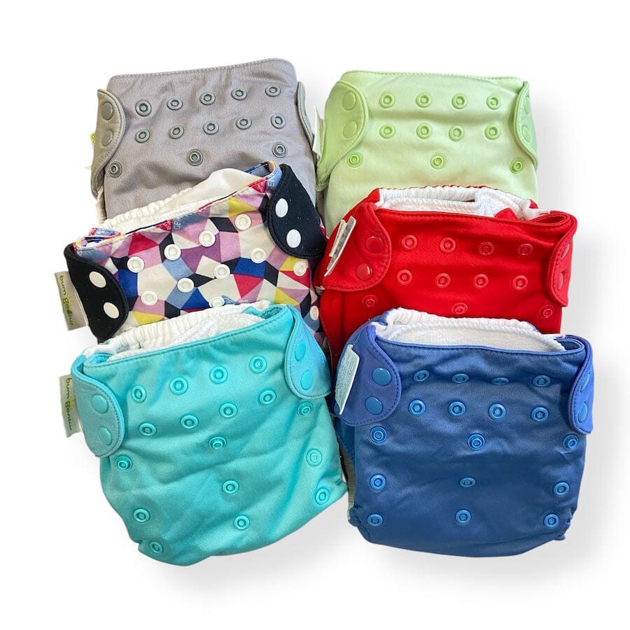 bumGenius Original One-Size Cloth Diaper 6pk Diapering