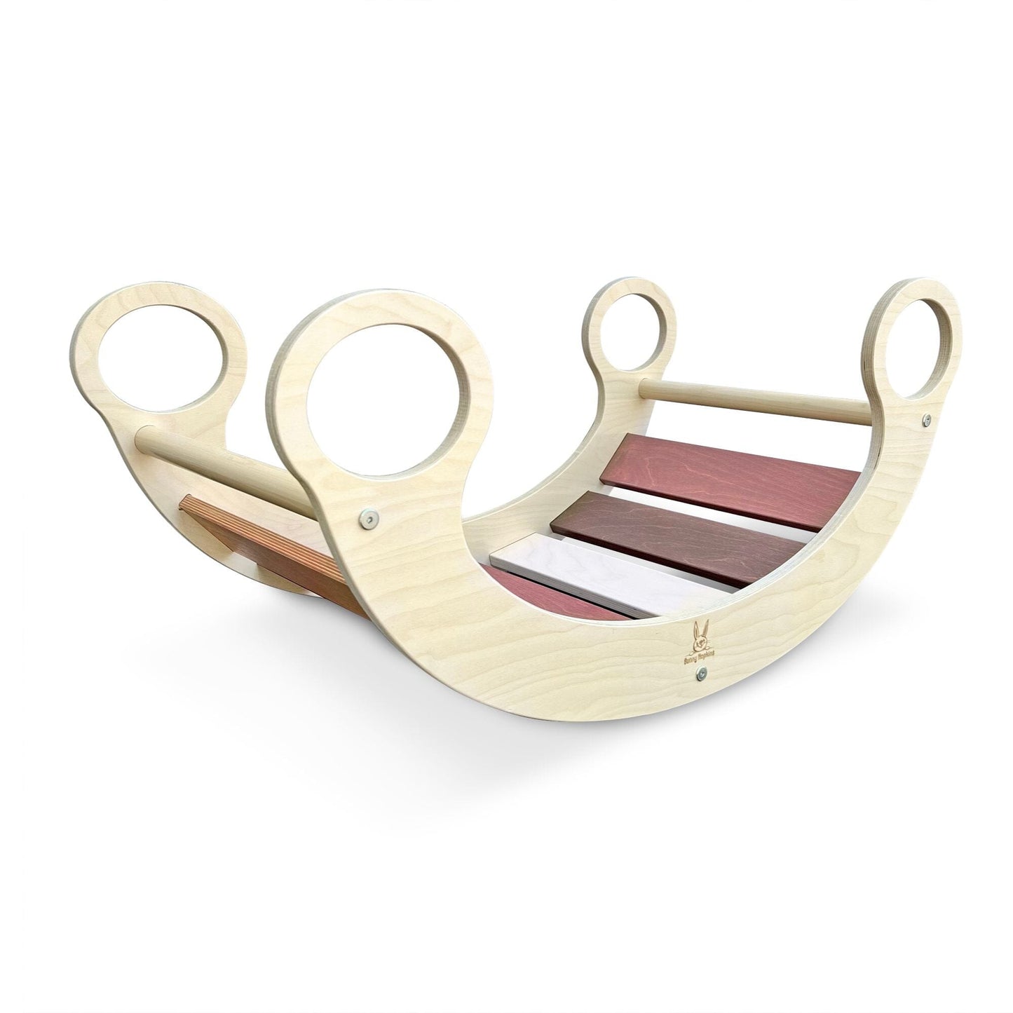 Climber Arch Wooden Rocker Natural tones