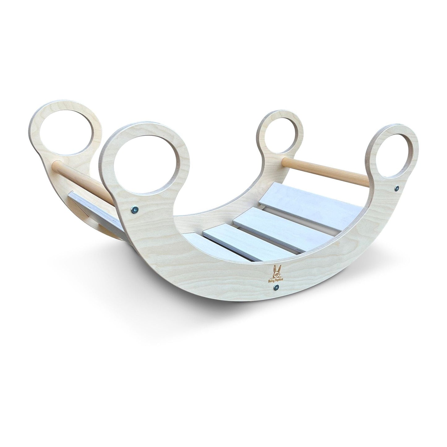 Climber Arch Wooden Rocker light blue