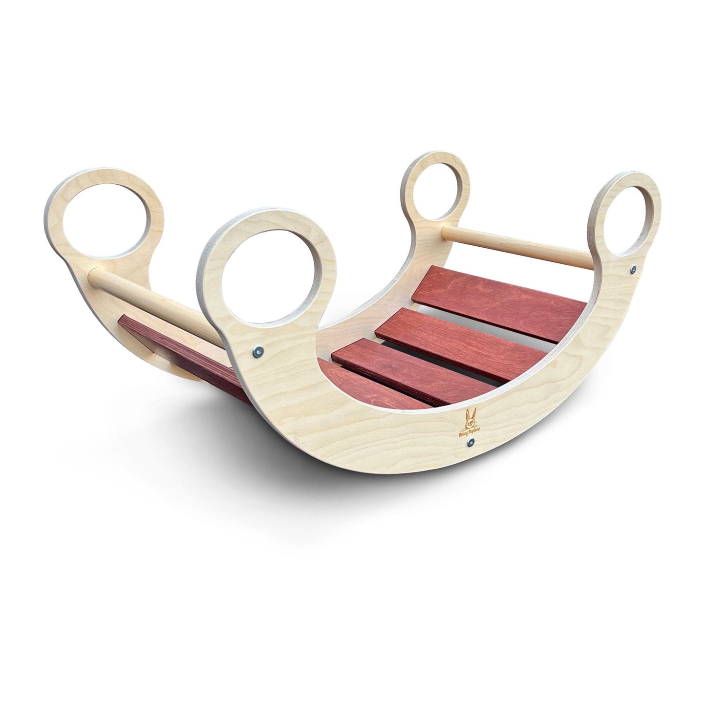Climber Arch Wooden Rocker Natural tones
