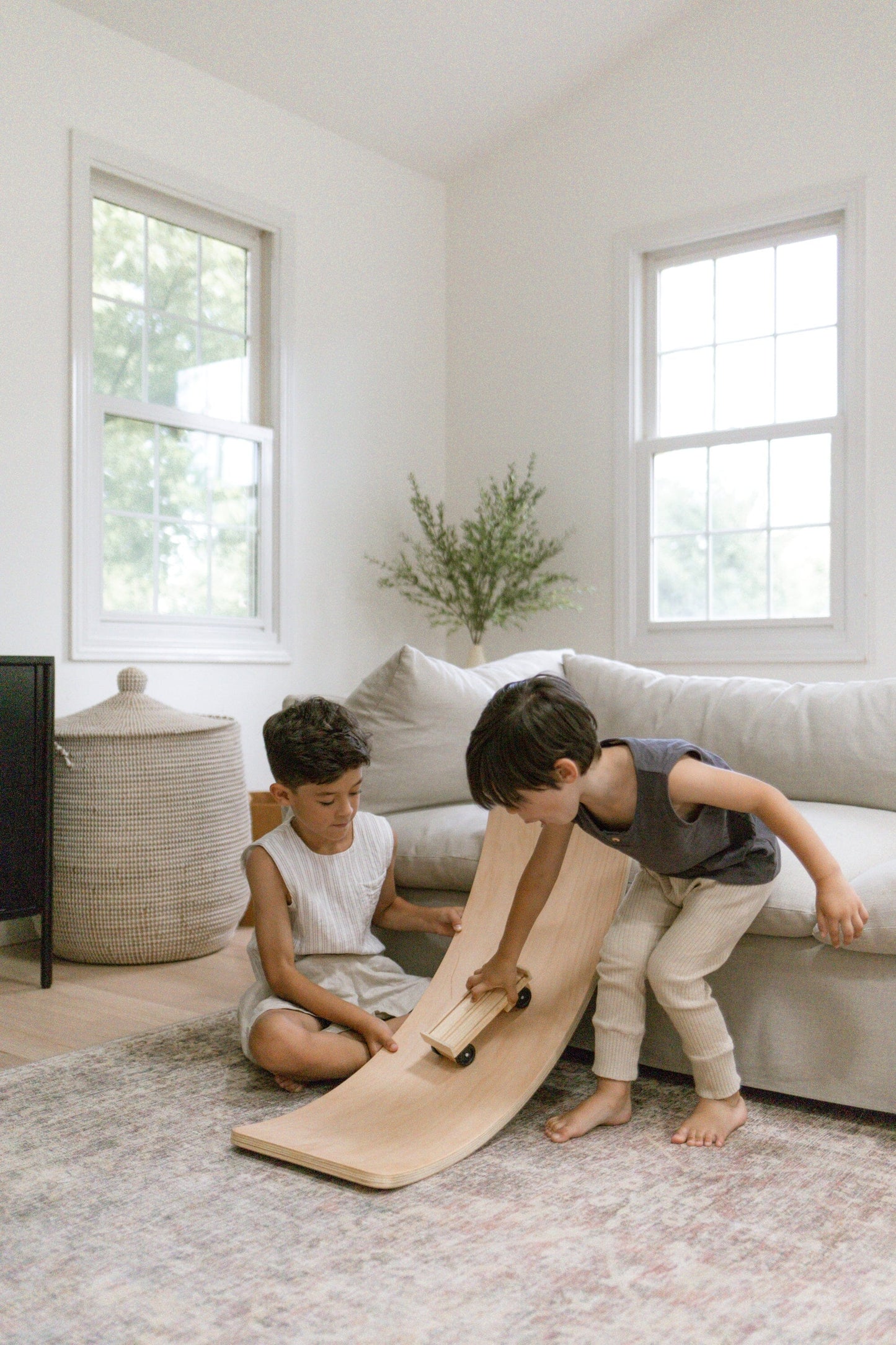 Bunny Hopkins Wooden Wobble Board Toys