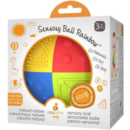 Caaocho 3" Natural Rubber Sensory Ball Toy Toys