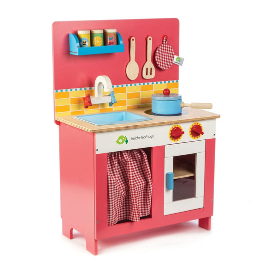 Tender Leaf - Cherry Pie Wooden Toy Kitchen Set