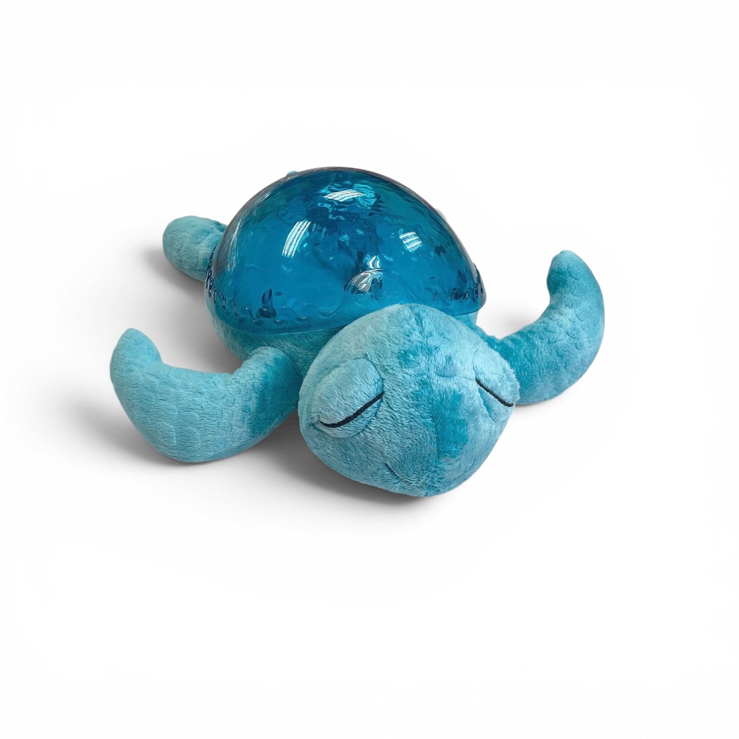 Cloud B Tranquil Turtle Sound Soother and Nightlight Toys Aqua Used