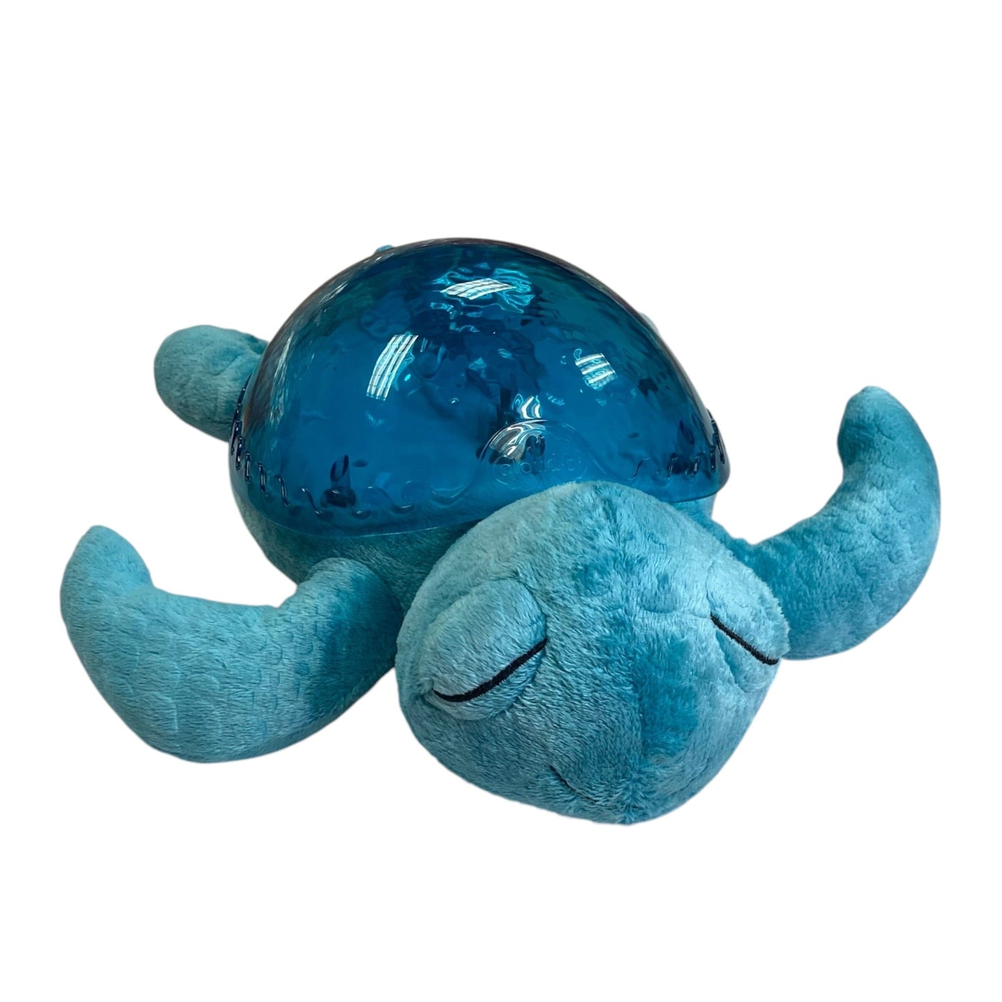 Cloud B Tranquil Turtle Sound Soother and Nightlight Toys Aqua Used