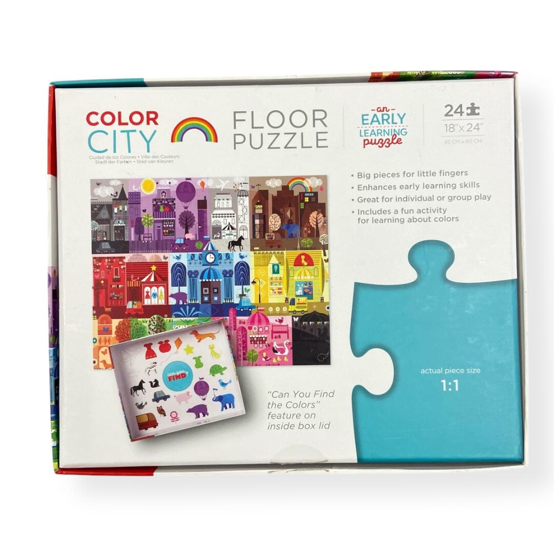 Crocodile Creek - Color City 24 - Piece Jigsaw Puzzle