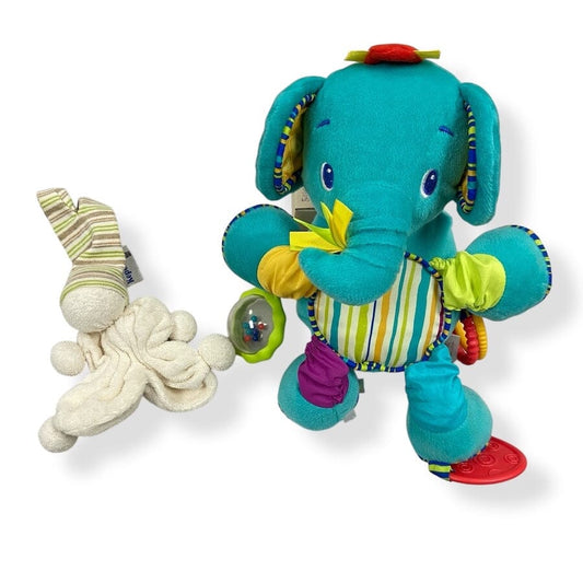 Mixed - Cuddly Sensory Toy Bundle with Teether