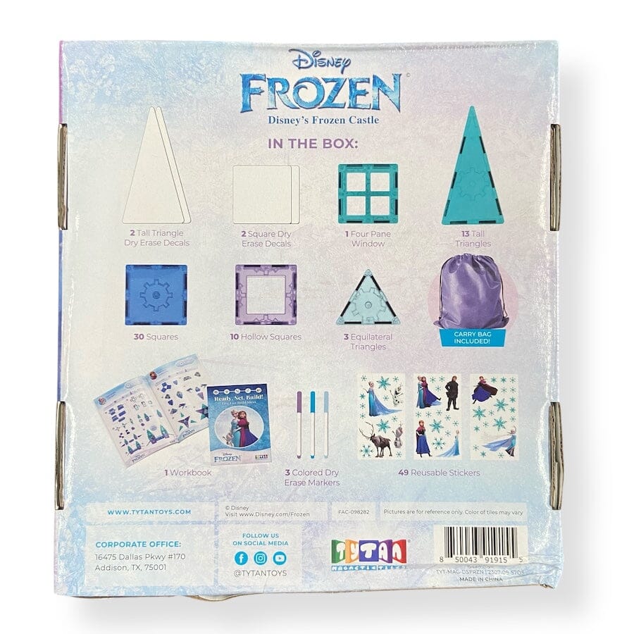 Tytan Tiles - Disney Frozen Magnetic Tiles Castle Set