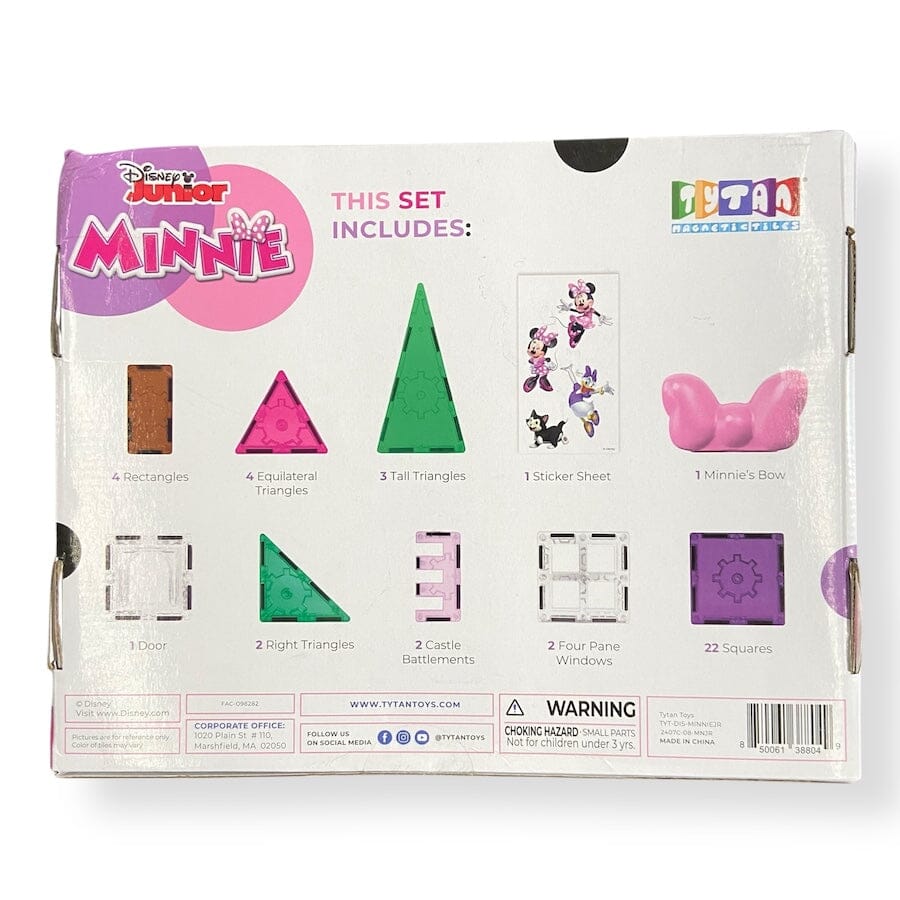 Disney Jr Minnie Magnetic Tiles Toys