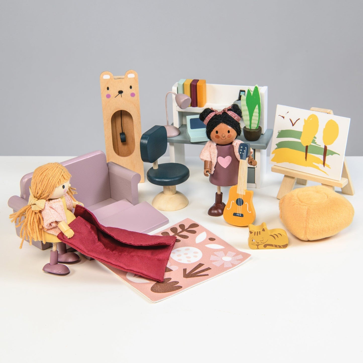 Tender Leaf - Dolls House Study Furniture