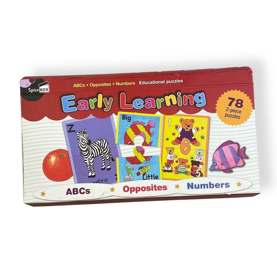 Early Learning 2-Piece Puzzles Puzzles