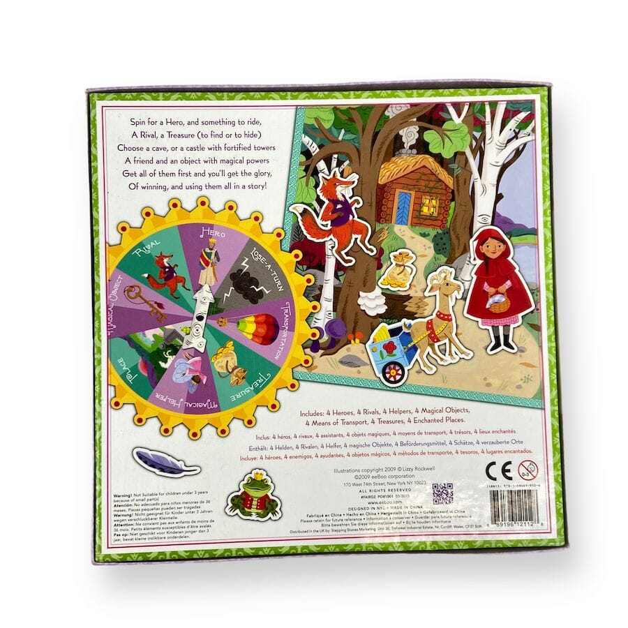 Eeboo Fairytale Spinner Game Games