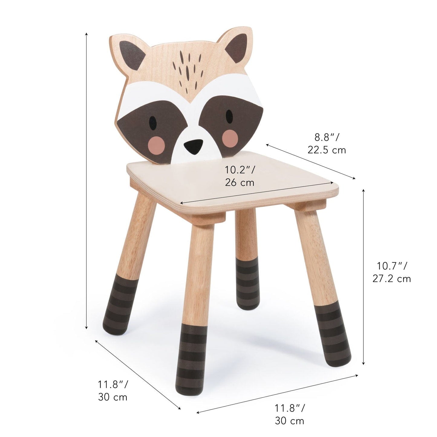 Tender Leaf - Forest Raccoon Chair