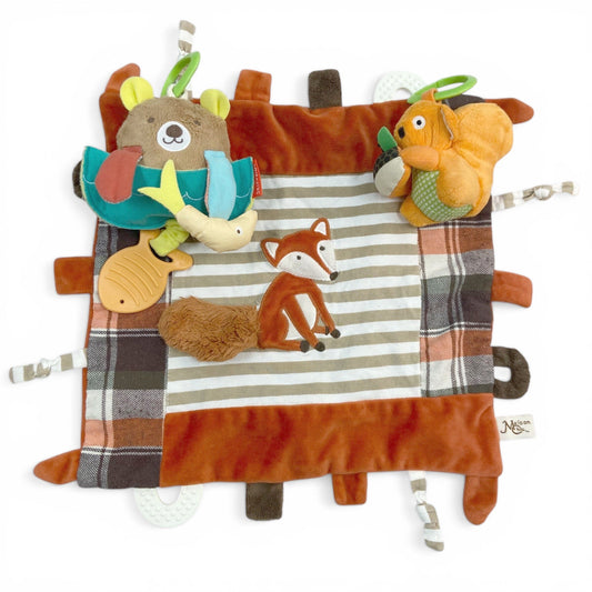 Fox Sensory Blanket Bundle Toys