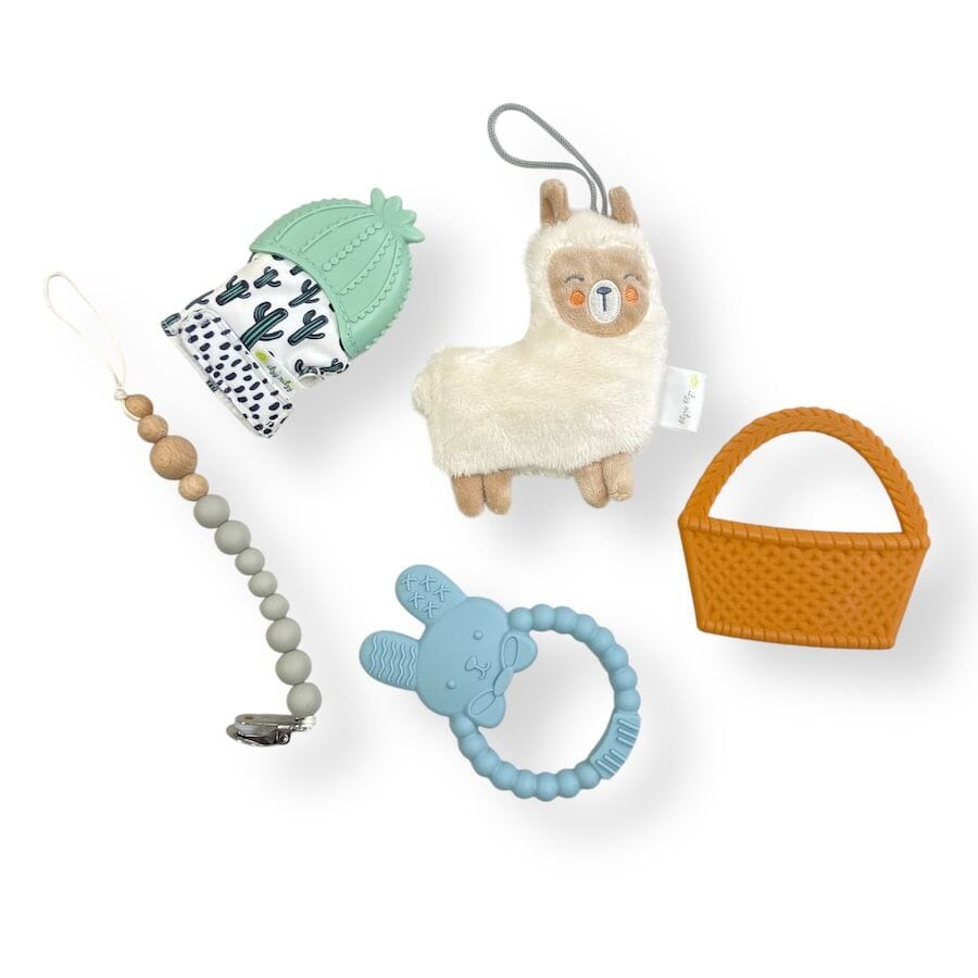 Mixed Brands - Gentle Baby Soothers & Teether Bundle