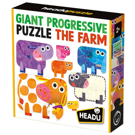 Giant Progressive Puzzle: The Farm Puzzles