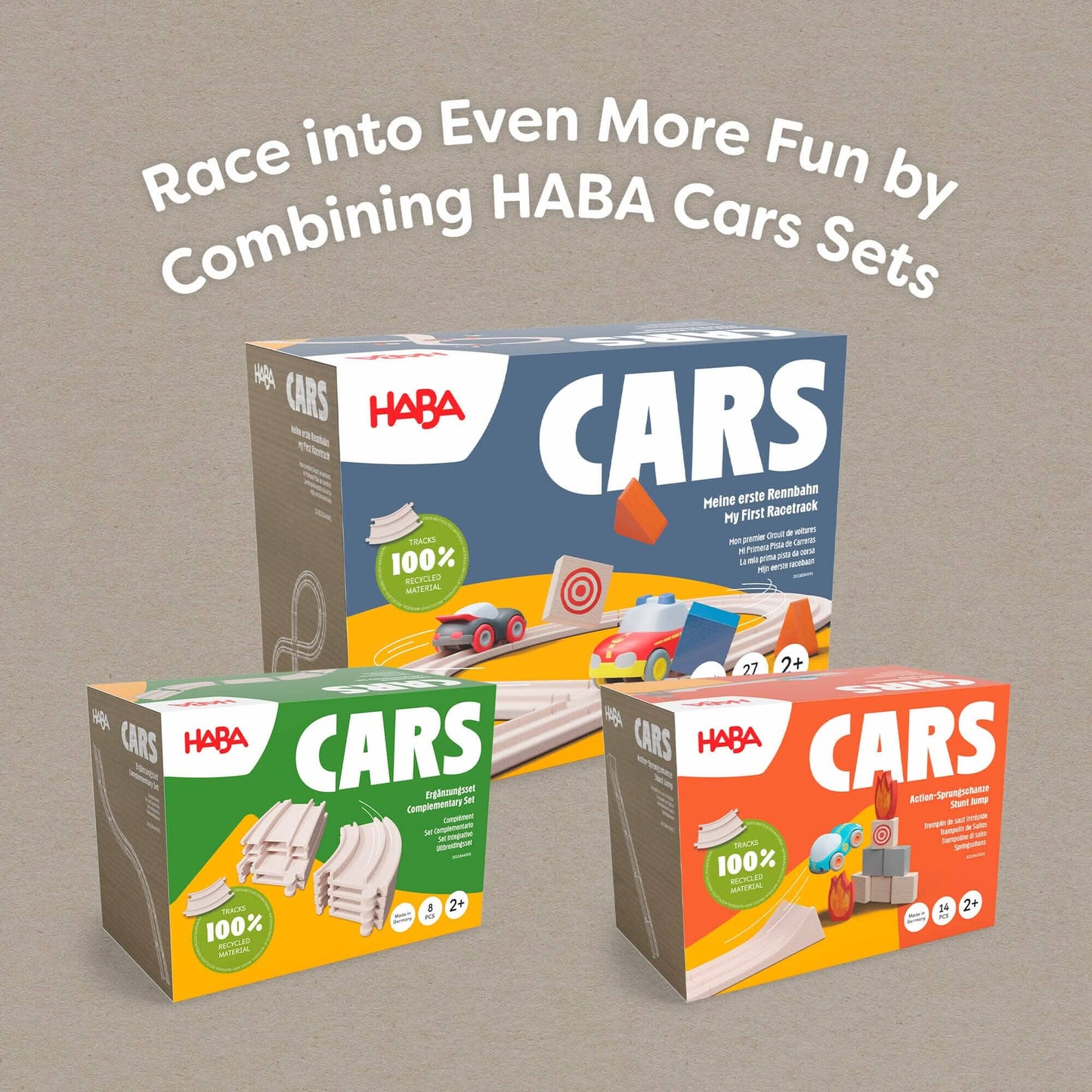 HABA Cars - My First Racetrack Track Sets