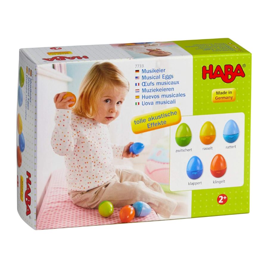 HABA Musical Eggs Toys