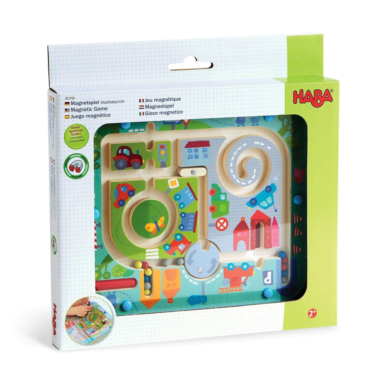 HABA - HABA Town Maze Magnetic Puzzle Game