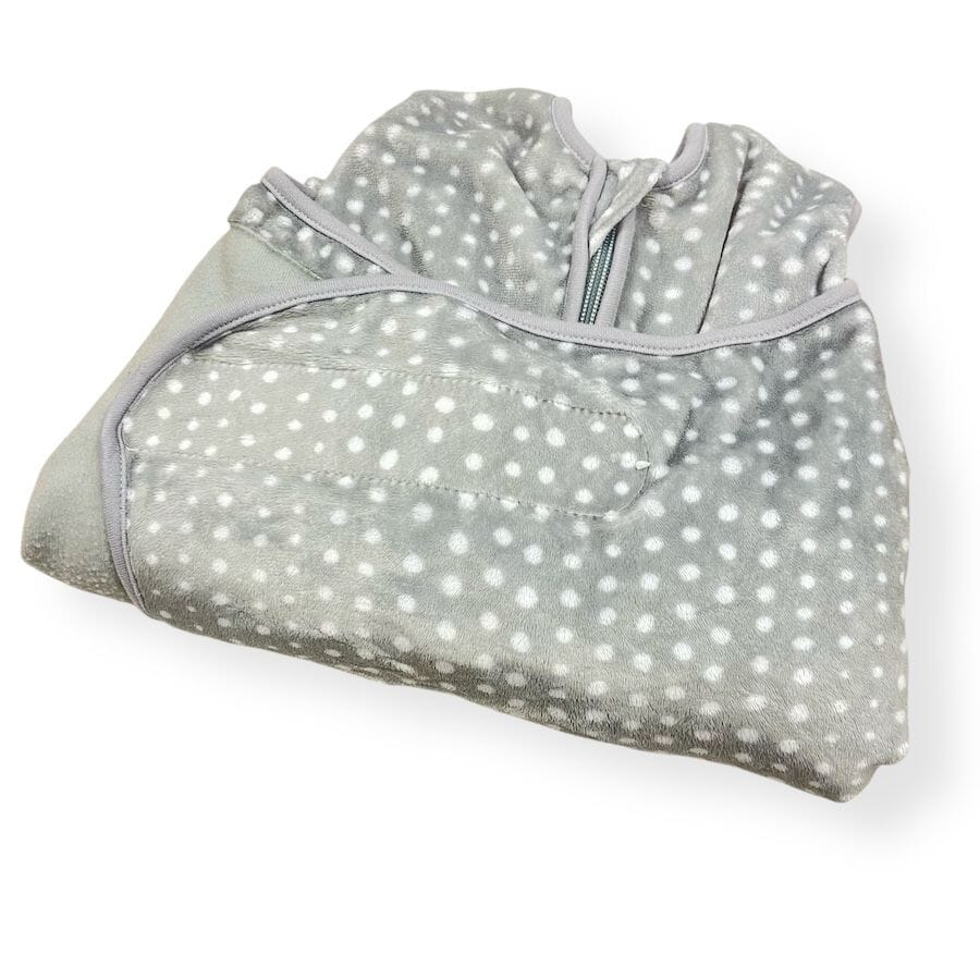 Halo Sleepsack Swaddle Gray Dot Size Small Kids Sleepwear
